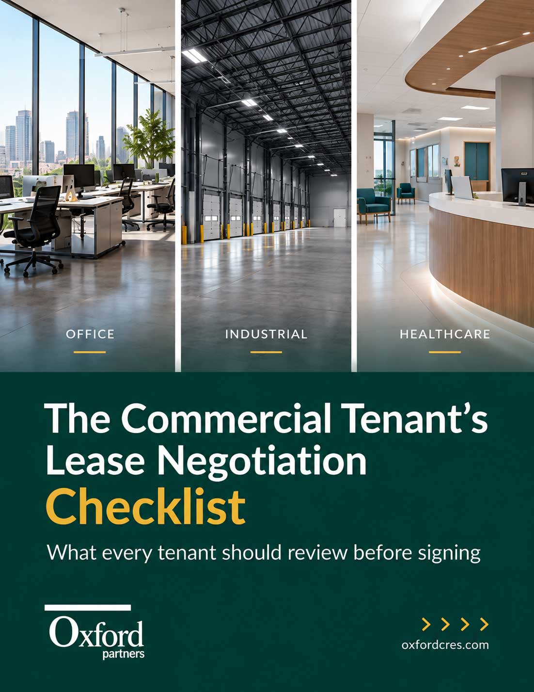 Commercial Tenant's Lease Negotiation Checklist